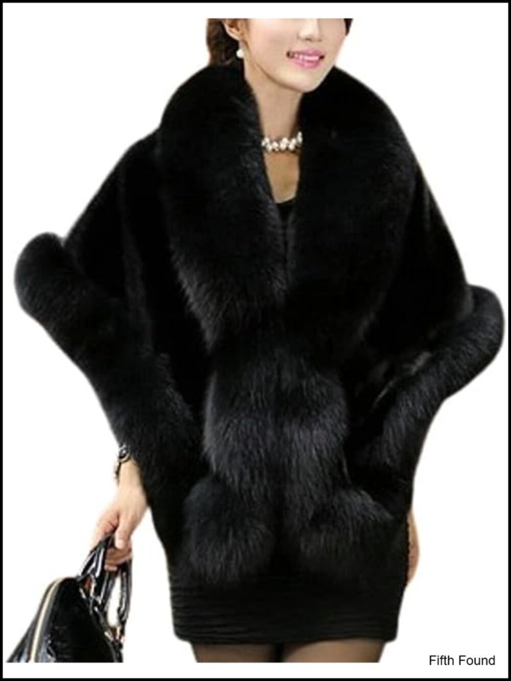Faux Fur Shawl Soft Versatile Scarf Wrap Shrug Winter Warm Cape Bridal Wedding